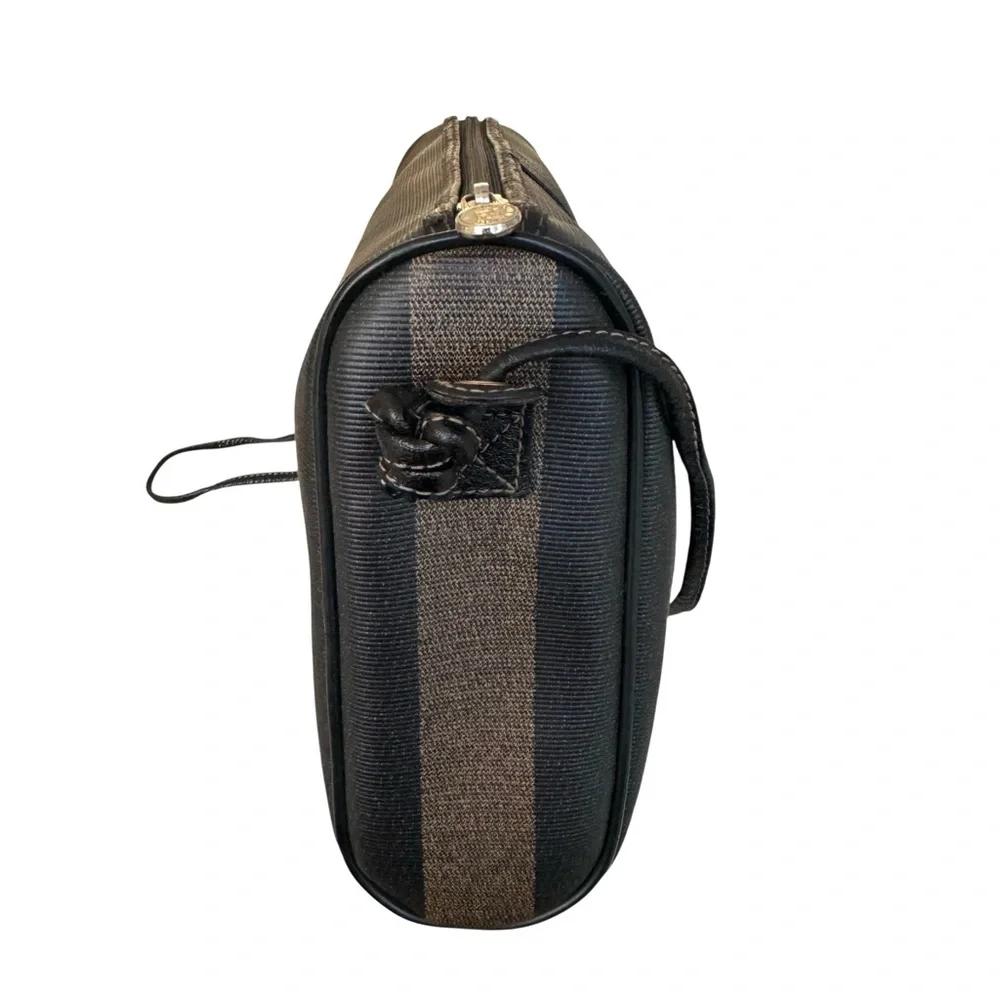 FENDI Vintage Pequin Striped Shoulder Bag Large Crossbody - Picture 9 of 17